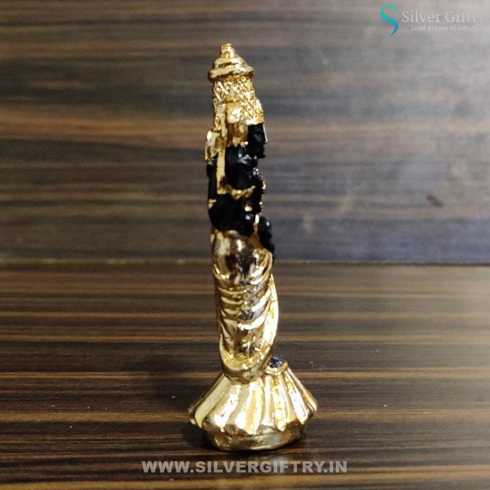 24kr Gold Coated Tirupathi Balaji Idol 3